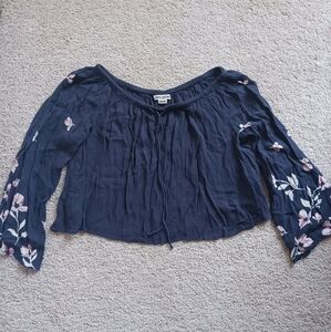billabong crop top gypsy style size Small